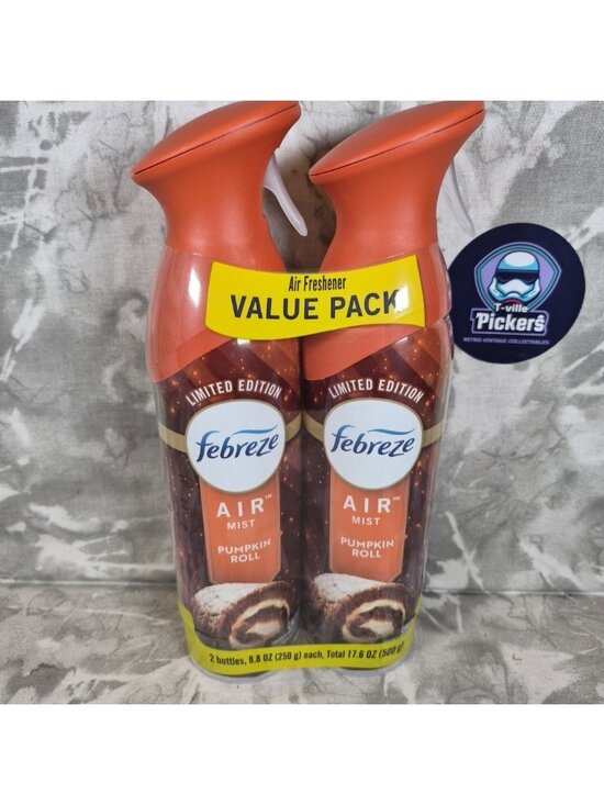 Fabreze Other - Febreze Air Mist Odor-Fighting Air Freshener Pumpkin Roll, 8.8 oz. 2 Pack